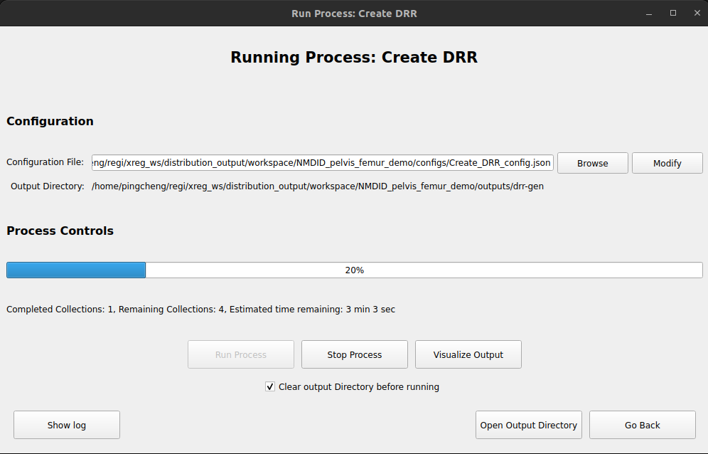 Create DRR window.
